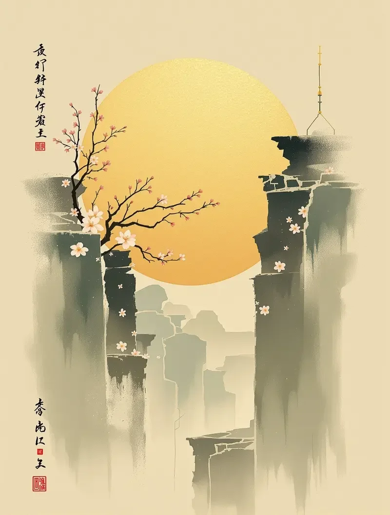 小城之春 - Spring in a Small Town 复古胶片影视海报