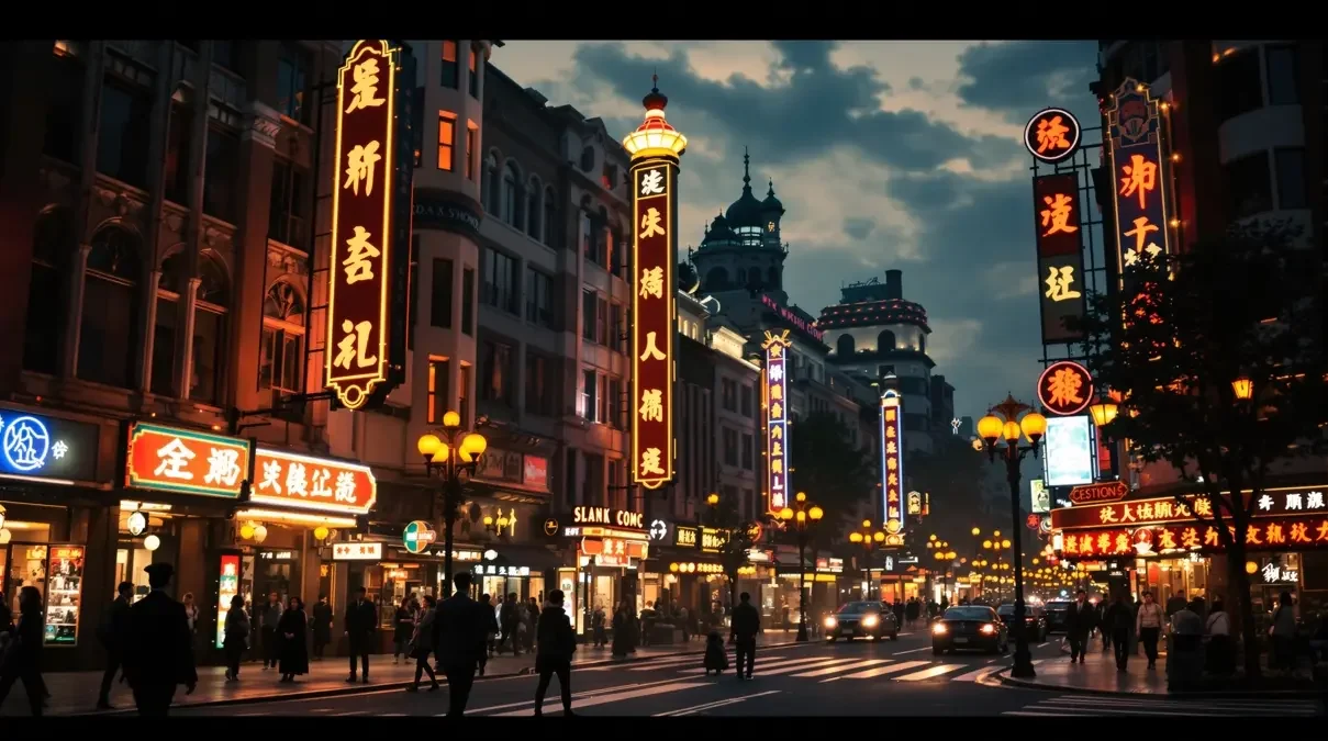 十字街头 场景